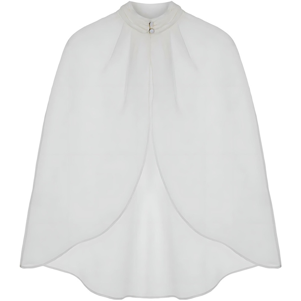 Elegant White Cape for Women